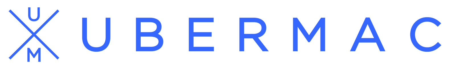 Ubermac Surf Logo Side By Side Blue