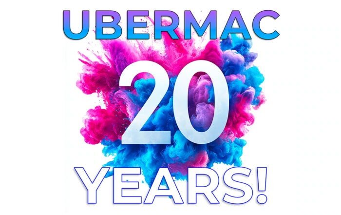 Ubermac celebrating 20 years of Apple technology support, training, networking, and IT services in Jupiter, Florida.